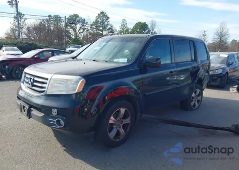 2012 Honda Pilot Exl из США, поврежденный, VIN 5FNYF4H52CB085079